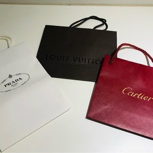 Assorted Designer Shopping  Bags (3)